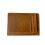 Kartenetui mit RFID-Schutz. Echtes Leder Brown 1