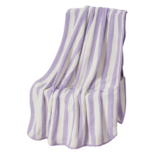 Serviettes de bain Qocolhg grand format 140 x 70 cm, 100 % velours corail, séchage rapide et ultra-absorbantes, violettes