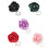 Luxe oversized bloem haarband overdreven-Zwart Groen 2