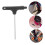 Chave inglesa com cabo em T para ajustes precisos em patins inline. 6
