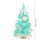 Mini Blue Christmas Tree 17.73 Inch Tabletop Artificial 2
