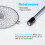 Ice Fishing Scoop Adjustable Long Handle Metal 1pc 5