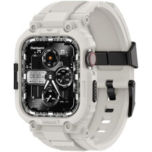 M1Sport-fodralarmband kompatibelt med Apple Watch Ultra3/2/1, SE3/2/1 och Series 11-3 (38-49 mm), stötsäkert och reptåligt