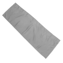 Cantonnière de salle de bain grise en coton polyester, décoration moderne pour la maison