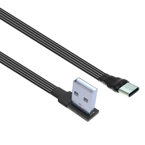 Πολύ λεπτό καλώδιο προσαρμογέα USB τύπου C, εύκαμπτο καλώδιο σχεδίασης για