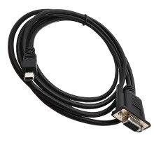 Cabo adaptador USB 2.0 para RS232 DB9 fêmea de 1,8 m