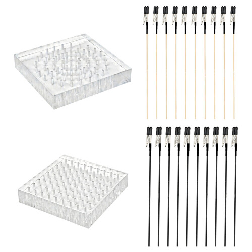 Handgefertigter Modell-Malständer-10 gummibeschichteter Stahl 1