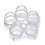 Egg Cooking Hard Boil Egg Tools Mold Mould Without Shells 5 Eggs Boiled Egg Cooker Egg Poacher Boiled Egg Maker 5 Pcs 1