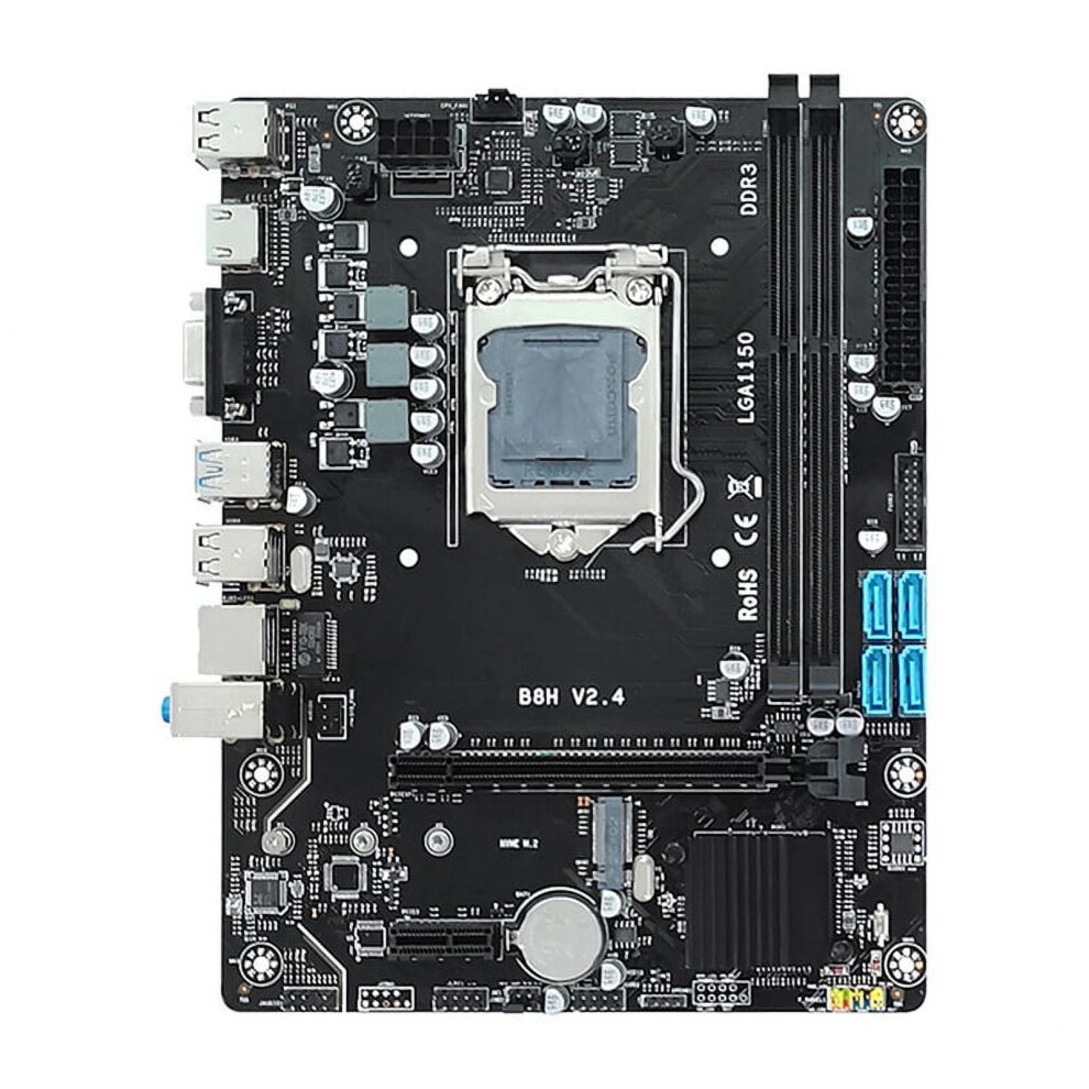 B85 Motherboard For Lga 1150, Ddr3 Up To 16Gb, Sata3.0/Usb3.0/2.0, Nvme M.2, Plastic Pcb Â Compatible With Intel 4Th/5Th Gen Cpus Black 9402001068934