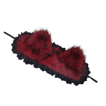 Moderne Anime Oor Haarband Partij Haarornament Decoratief-Rood