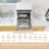 Homcom HOMCOM Countertop Dishwasher with Dual Water Supply and 6 Programs, White 4
