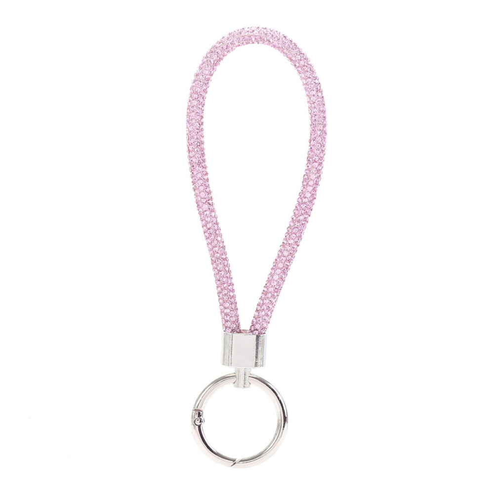 Glitter Keychain Wrist Straps Cord Bling Cellphone Lanyard Anti-Lost Rope Car Keychain Wallet Decorations 9027700966260