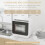 Homcom HOMCOM Countertop Dishwasher with Dual Water Supply and 6 Programs, White 5
