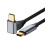 Καλώδιο USB C σε USB C δεξιάς γωνίας 100W, γρήγορη φόρτιση USB C σε C τύπου C 0,5M-3M 1