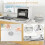 Homcom HOMCOM Countertop Dishwasher with Dual Water Supply and 6 Programs, White 6