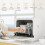 Homcom HOMCOM Countertop Dishwasher with Dual Water Supply and 6 Programs, White 8