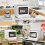 Homcom HOMCOM Countertop Dishwasher with Dual Water Supply and 6 Programs, White 9