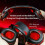 3,5 mm gamingheadset med mikrofon og LED-lys 4