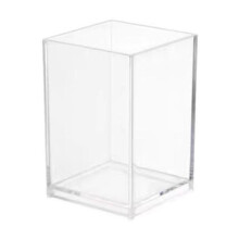 Porta-canetas de acrílico transparente (1 unidade)