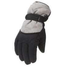 Kids Ski Snow Gloves Winter Cold Weather Windproof Warm Snowboard Sport Mittens for Boys Girls Gray