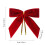 Christmas Bow Tree Topper & Hanging Ornament Set 2