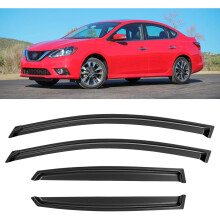 Window Visors Rain Guards Shield for 2013-2019 Nissan Sentra, Window Wind Deflectors Vent Shades for 13-19 Sentra