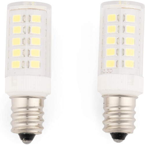 Ampoule LED pour réfrigérateur E17 3W 6000K (lot de 2)