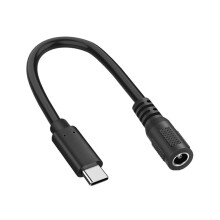 Cabo de alimentação em PVC com conectores fêmea DC35135 e DC5521.