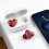 Heart Shape Wireless Noise-Cancelling Earbuds, Bluetooth5.3, LED Touch Control, Charging Case, Mic — Compatible with iOS/Android 6