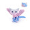 3D-printet engel djevelkattfigur 15 cm 1