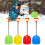 Pá de neve infantil com cabo metálico em formato de D de 23 polegadas (58 cm). 1