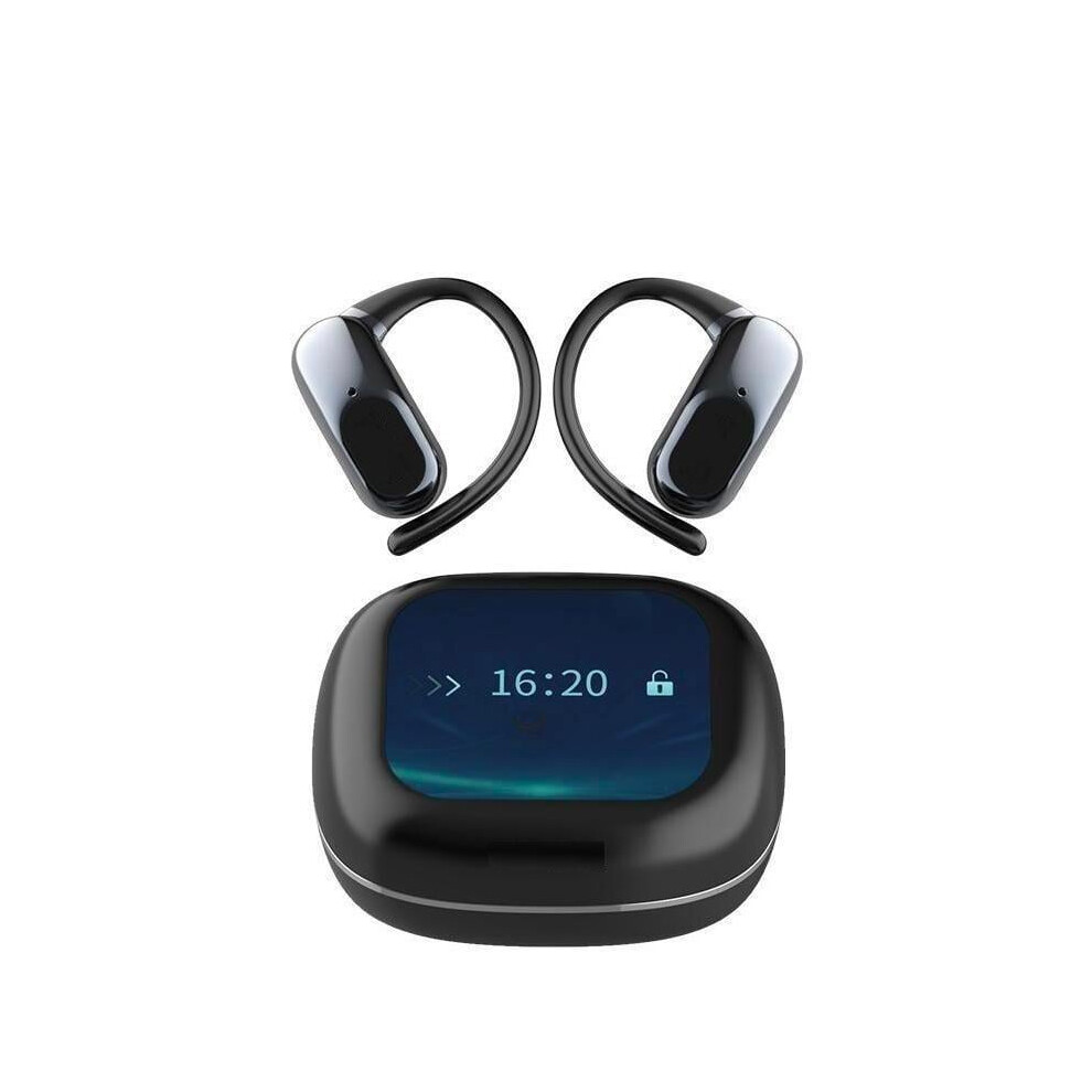 Intelligent Earphones, Full-Color Touch Display Bluetooth Earbuds Ï¼Dynamic Stereo Sound Earbuds With Enc Call Noise Canceling Mic 9399596537528