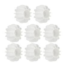8PCS Reusable Laundry Balls Laundry Scrubbing Balls For Washing Machine Silicone Steamer Dryer Balls Washer Balls Washing Ball