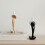 Floating Spilling Coffee Mug Sculpture Resin Decor Black 3