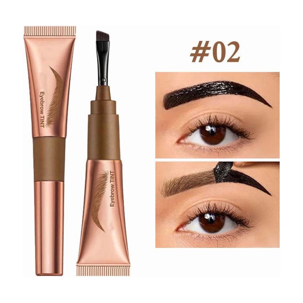Peel Off Eyebrow Gel 0.25 Ounce Long Lasting Formula Waterproof for Defined and Tinted Eyebrows