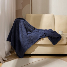 70*150cm Chunky Knit Throw Blanket for Couch, Soft Luxurious Stitch Blankets for Bed, Cozy Decorative Farmhouse Knitted Throws for Sofa,