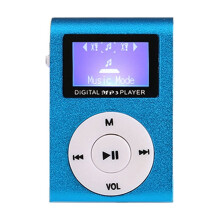 Hordozható Bluetooth zenelejátszó LCD képernyővel