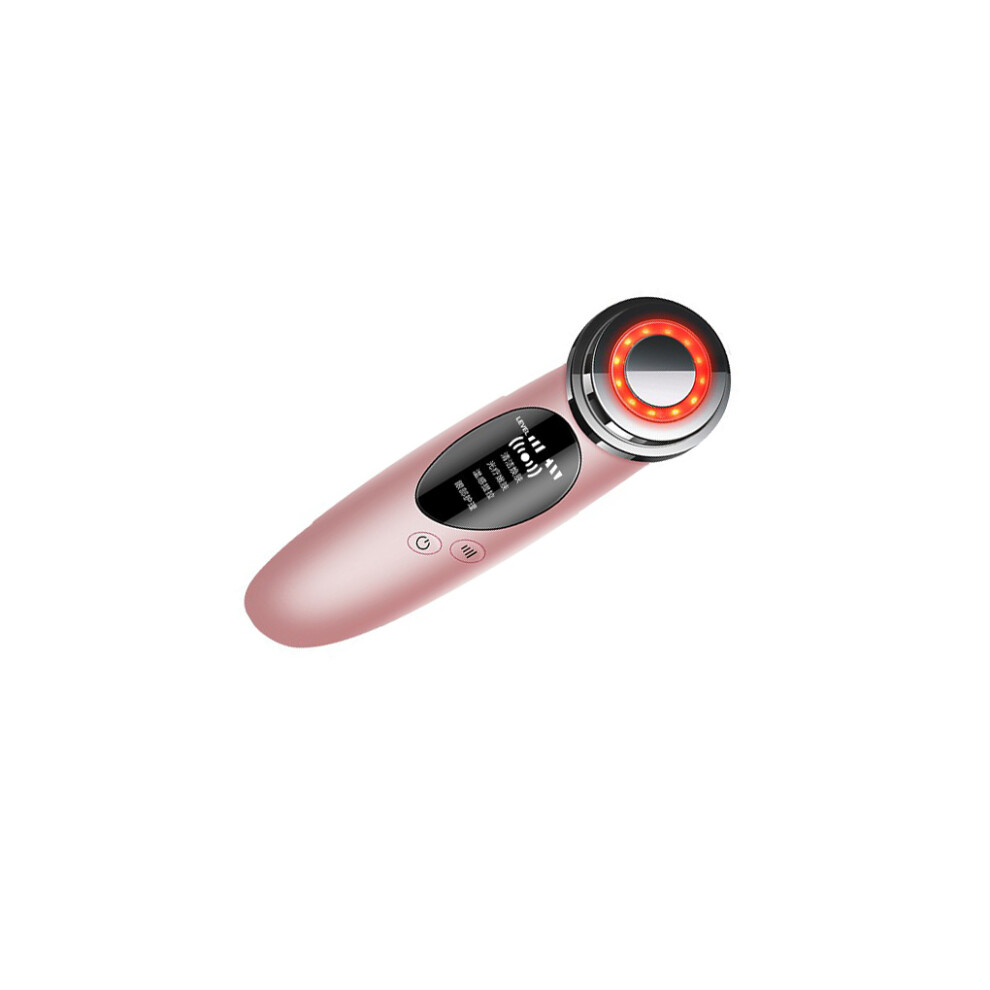 Gold (Rose ) Facial Massager Rechargeable Vibration Lifting Cleaning Wrinkle