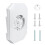 Vinyl Siding Mounting Block with Electrical Box White 1