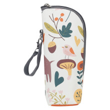 Animal World Insulated Bottle Bag,Baby Bottle Travel Bag Bottle Warmer Cooler Bag Portable Storage Container Travel Accessories for Mom Daycare