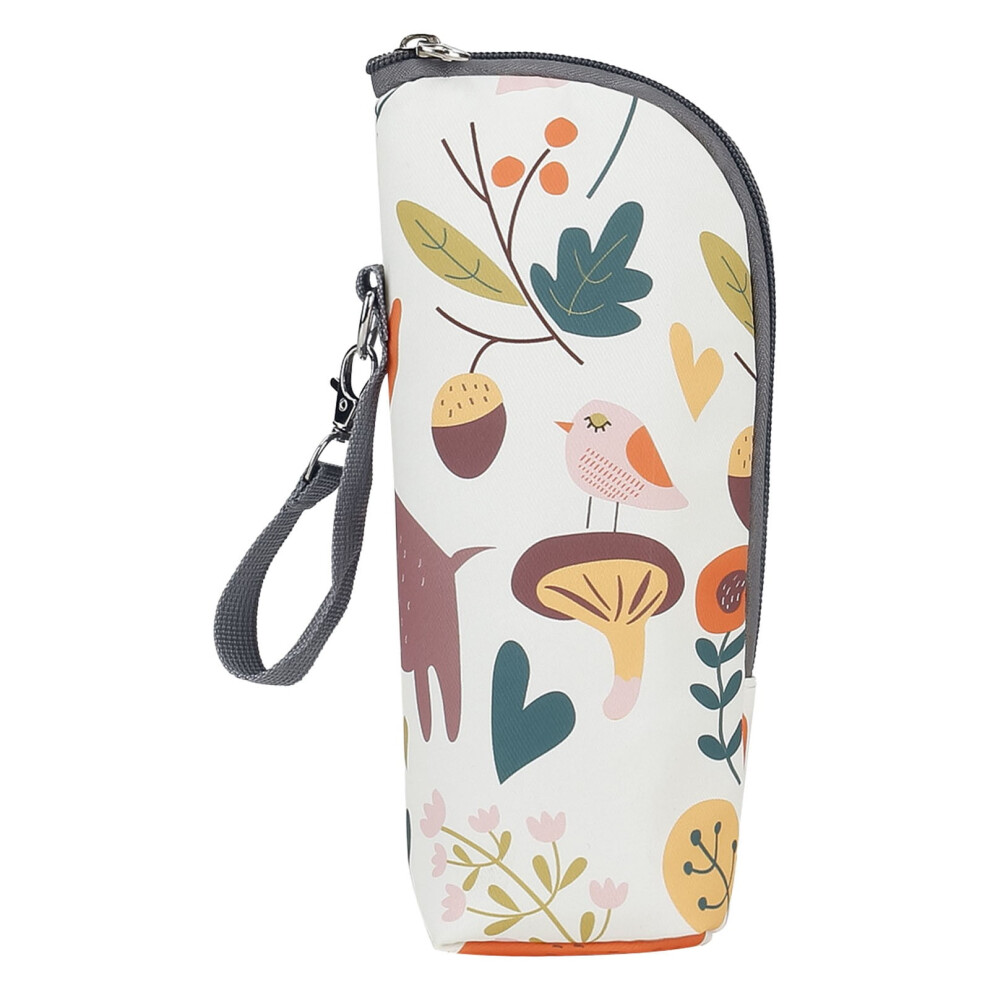 Animal World Insulated Bottle Bag,Baby Bottle Travel Bag Bottle Warmer Cooler Bag Portable Storage Container Travel Accessories for Mom Daycare