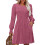 Ribbestrikket Bodycon-kjole Rosa XL 1