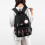 Mochila preta para laptop de 15,6 polegadas 4