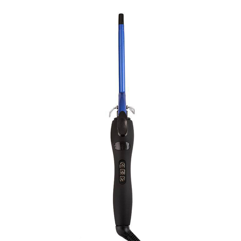 (blue) Compact Hair Curling Wand For Efficient And Stylish Curls All Hair
