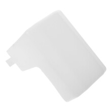 White Plastic Range Hood Light Cover for Kitchen Ventilation Fan Replacement 1 Set 4.5x3.5x2.9 Inches
