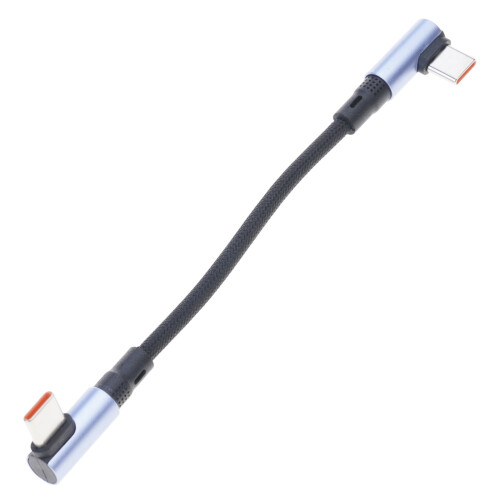 Type C til type C vinklet kabel 15 cm eller 30 cm 2