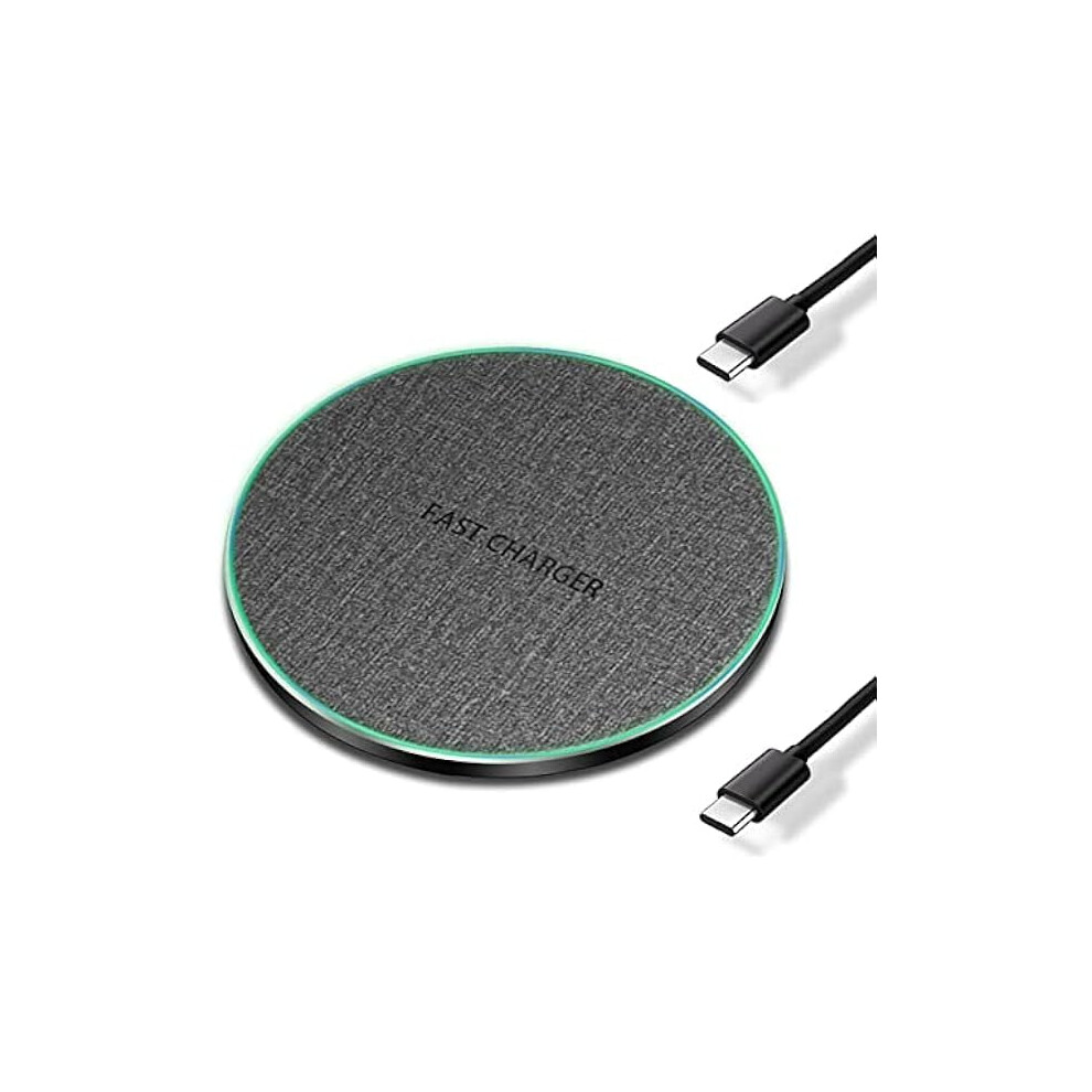 Fu199920w Fast Wireless Charger Pad Compatible With Iphone 16Â11, Se, X, Airpods, Samsung S25âS22, Note, Buds, Pixel, Lg G8/G7 9422877813933