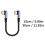 Καλώδιο φόρτισης USB-C, λυγισμένο βύσμα 90, 6A, δεδομένα γρήγορης φόρτισης 3