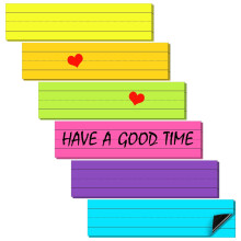Magnetic Dry Erase Sentence Strips 12 Pack, 12x3 Inch Lined Reusable Whiteboard Strips for Classroom Office, Multicolor