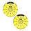 3D-Gel-Dome-Aufkleber für Nummernschilder (2er-Pack) 1